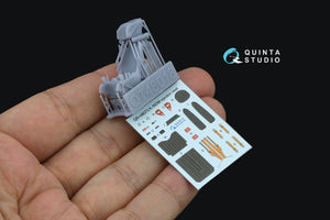Quinta Studio QR+48073 K-36DM (initial release) ejection seat (for Su-17M3/M4/UM3/22, Su-24, MiG-29 9-12 Early aircraft) (All kits) 1/48 – imagen 2