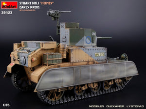 MiniArt 35423 Stuart Mk.I “Honey” Early Prod. w/Sun Shields 1/35 – imagen 12
