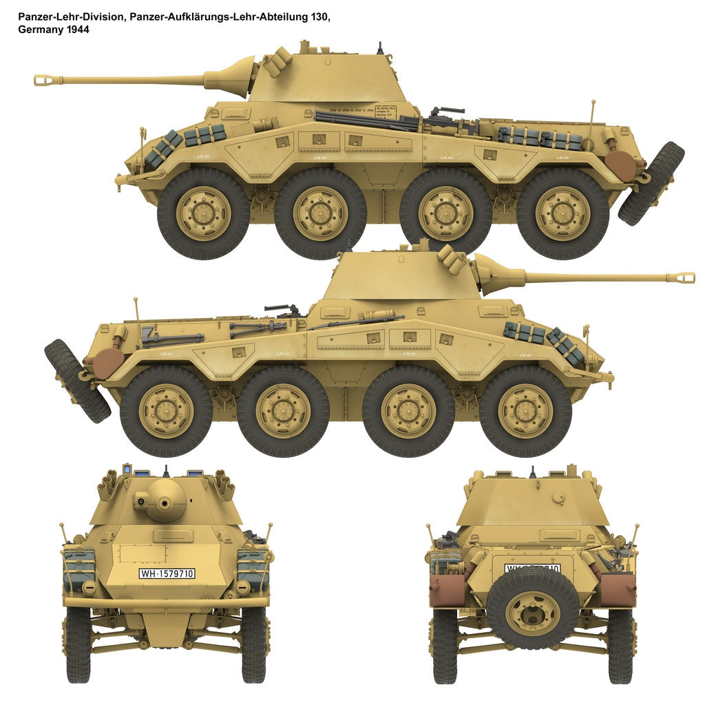 Das Werk DW16006 Sd.Kfz. 234/2 Puma 1/16 – imagen 5