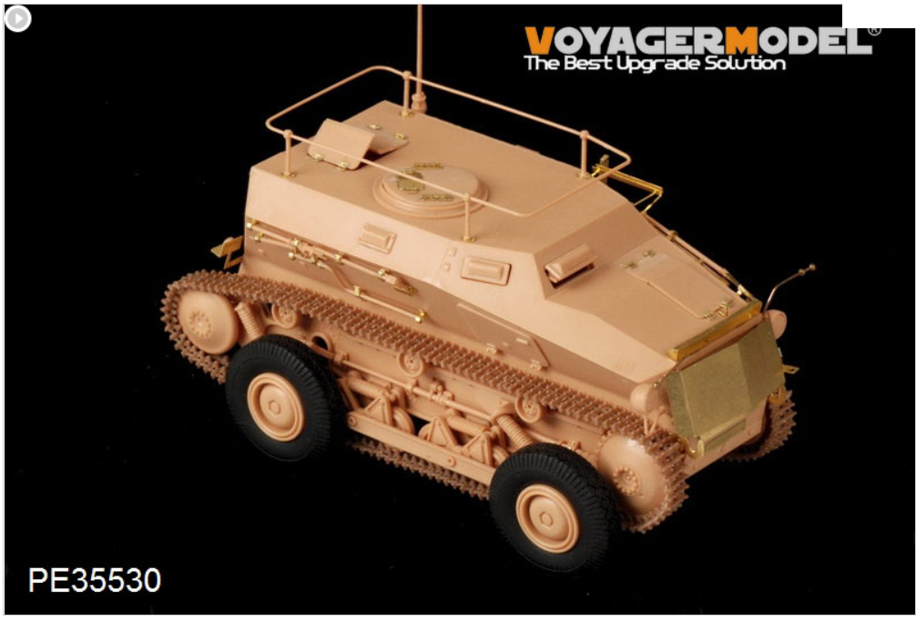 Voyager Model PE35530 WWII German Sd.Kfz.254 Tracked Armoured Scout Car FOR HOBBY BOSS 82491 1/35 – imagen 2
