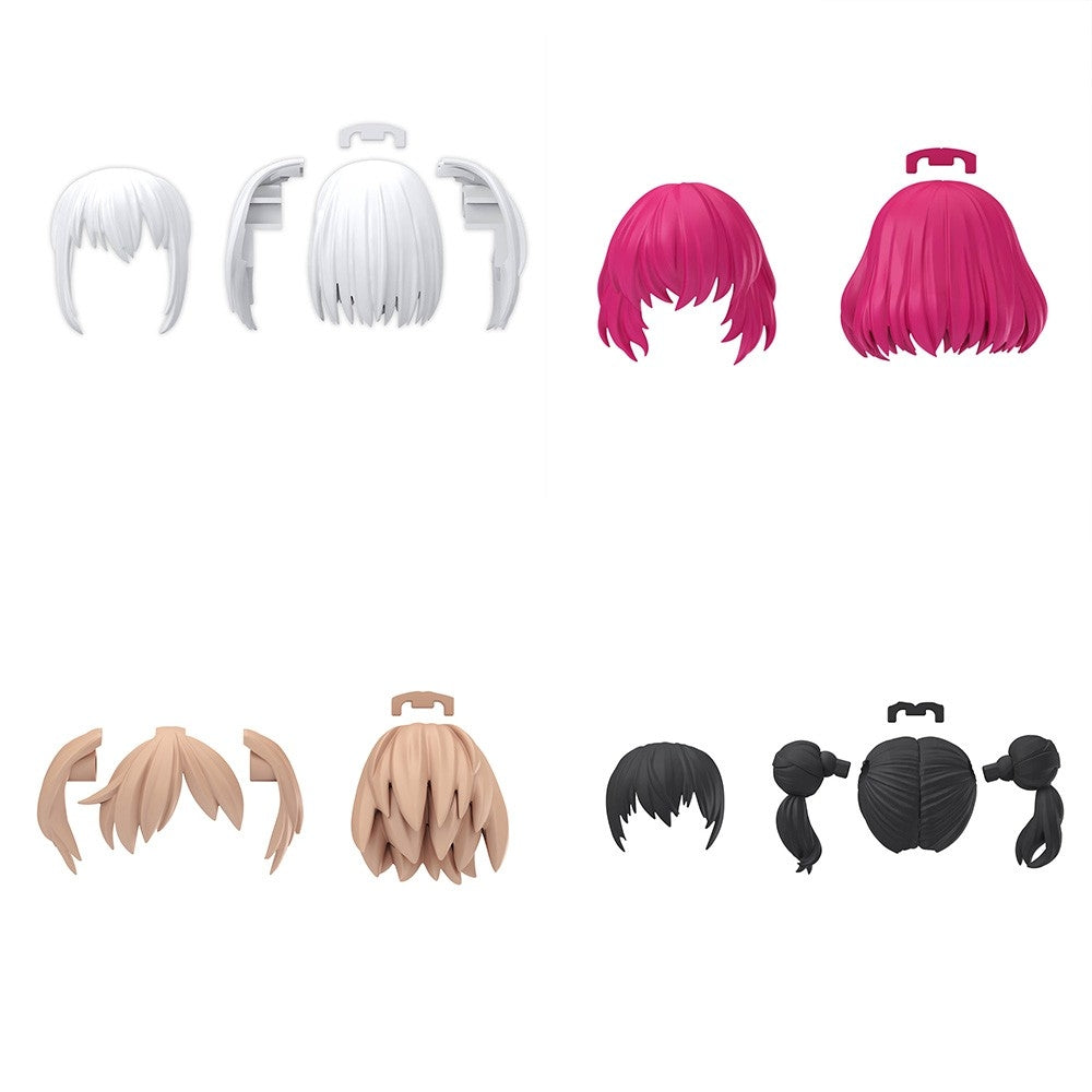Bandai 67139 30MS OPTION PIÈCES DE COIFFURE VOL.10 TOUS LES 4 TYPES – image 2