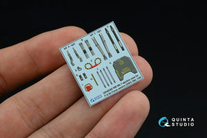 Quinta Studio QD+48449 F-4G late 3D-Printed &amp;amp; coloured Interior on decal paper (Zoukei Mura SWS) (with 3D-printed resin parts) 1/48 – imagen 5