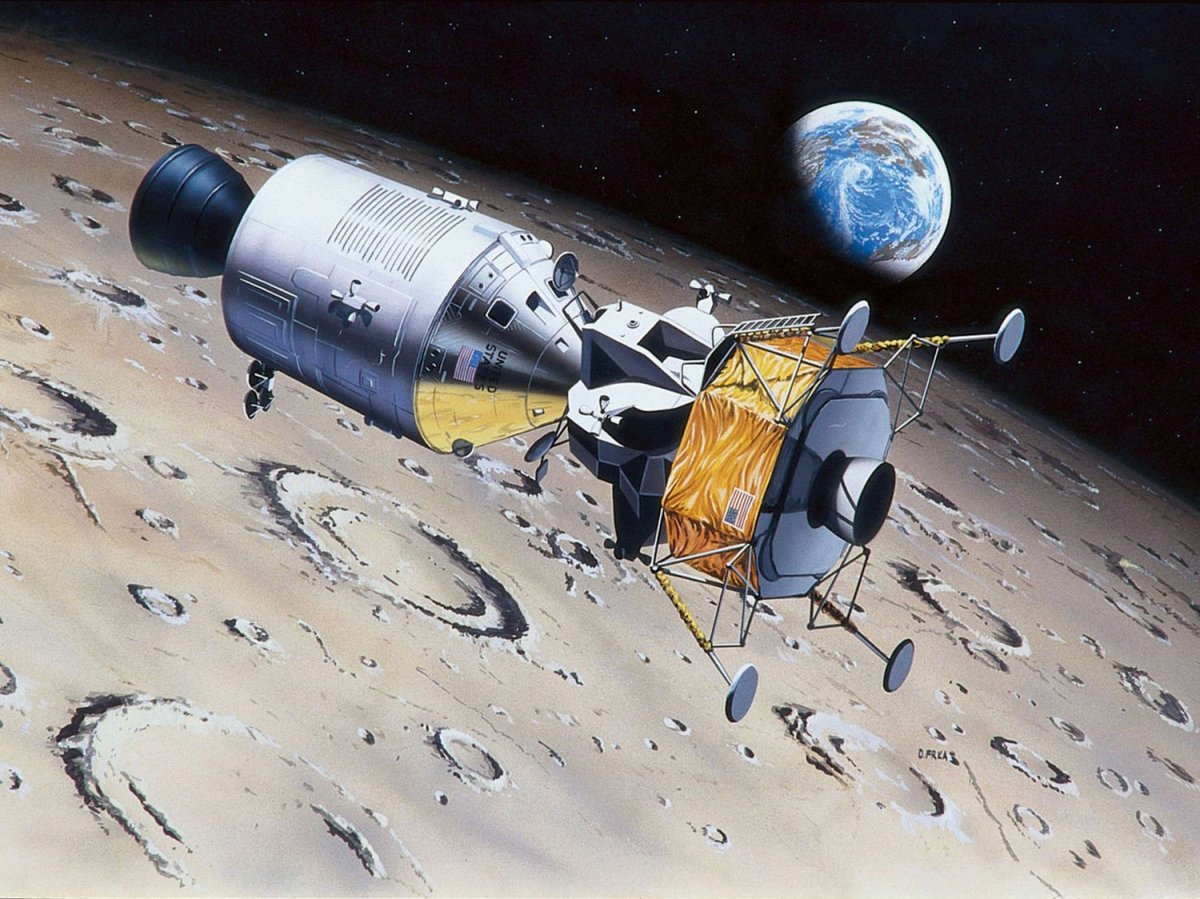 Revell 03700 Apollo 11 Columbia-Eagle 1/96 – imagen 2