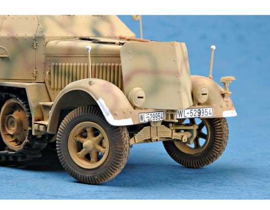 Trumpeter 01524 German 2cm Flakvierling 38 auf Selbstfahrlafette 1/35 – imagen 3
