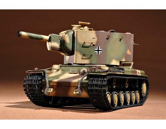 Trumpeter 00367 German Pz.Kpfm KV-2 754(r) Tank 1/35 – zdjęcie 3