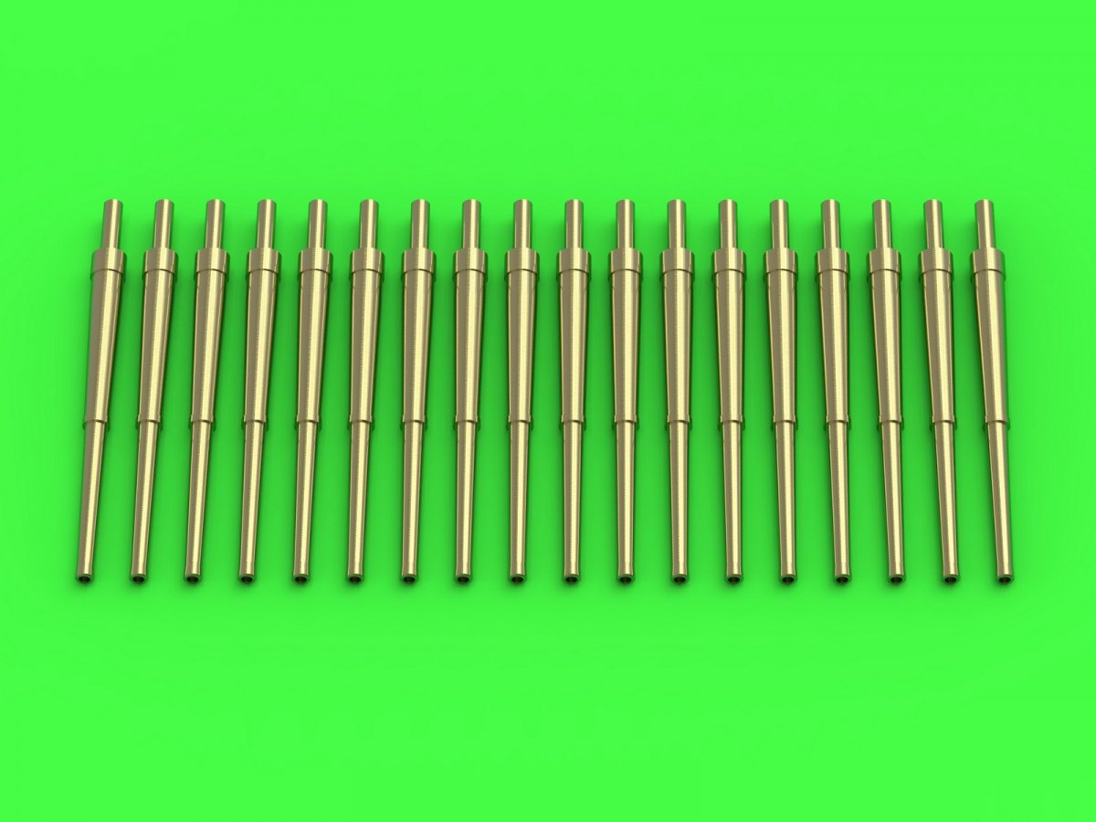 Master SM-700-056 British 4.5in/45 (11.4cm) QF Marks I, III et IV (18pcs) utilisé sur l&amp;#39;Ark Royal (1/700)
