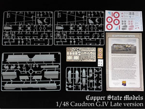Copper State Models K1027 Caudron G.IV Late version 1/48