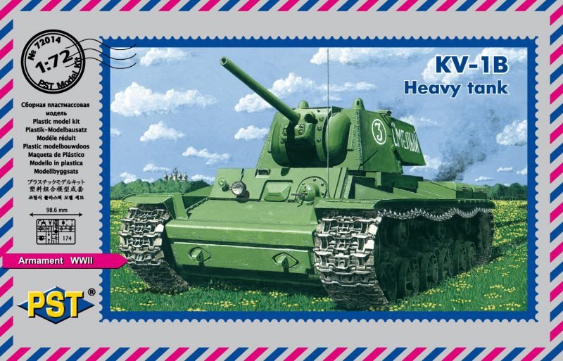 PST 72014 KV-1B Char lourd 1/72