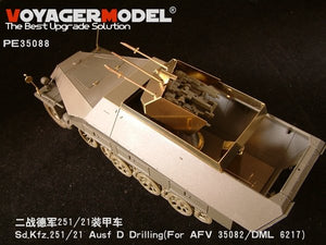 Voyager Model PE35088 Sd.Kfz. 251/21 Ausf. D &amp;quot;Drilling&amp;quot; Update Set 1/35 – Bild 3
