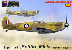 Kovozavody Prostejov KPM0277 Spitfire Mk.Ia &amp;quot;Exportation &amp;amp; Egypte&amp;quot; 1/72