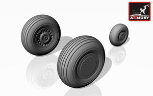 Armory Models AW48308 A-20G Boston wheels, late 1/48 – Bild 4