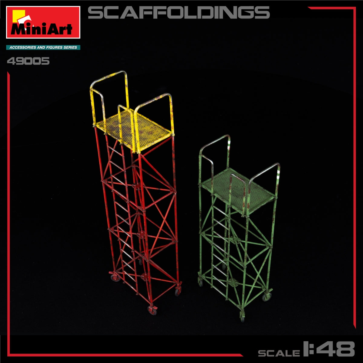 MiniArt 49005 SCAFFOLDINGS 1/48 – zdjęcie 4