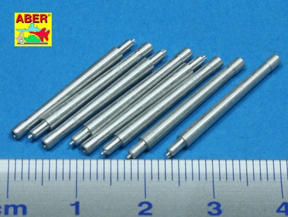 Aber 350L-39 Set of 8 pcs 380 mm short barrels for ships Richeulieu, Jean Bart 1/350 – imagen 2