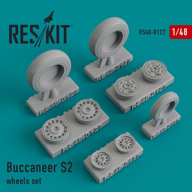 RESKIT RS48-0127 Buccaneer S2 wheels set 1/48