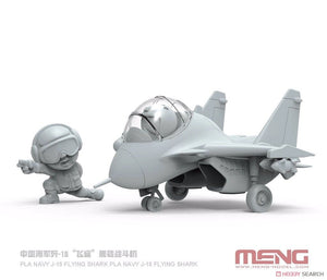 Avion de chasse embarqué Meng Model mPLANE-008, Marine de l&amp;#39;APL, J-15 Flying Shark – image 4