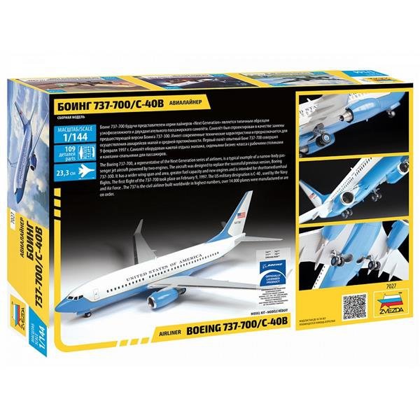 Zvezda 7027 BOEING 737-700 1/144 – imagen 2