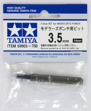 Tamiya 69903 Wybijak otworów (Modeler&amp;#39;s Punch Bit) - 3,5mm – imagen 2