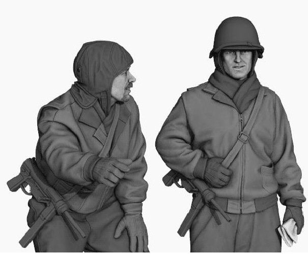 Panzer Art FI35-140 US Army tankers in Ardennes set 1/35 – imagen 2