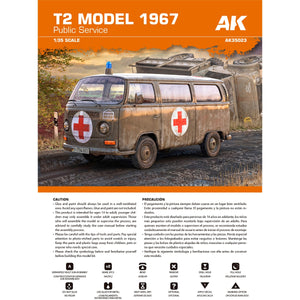 AK Interactive AK35023 T2 MODEL 1967 PUBLIC SERVICE 1/35 – image 8