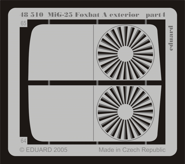 Eduard 48510 MiG-25 Foxbat A exterior 1/48 (REVELL) – imagen 4