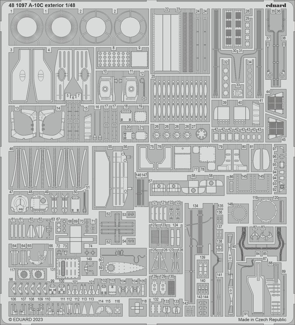 Eduard BIG49362 A-10C HOBBY BOSS 1/48 – imagen 2