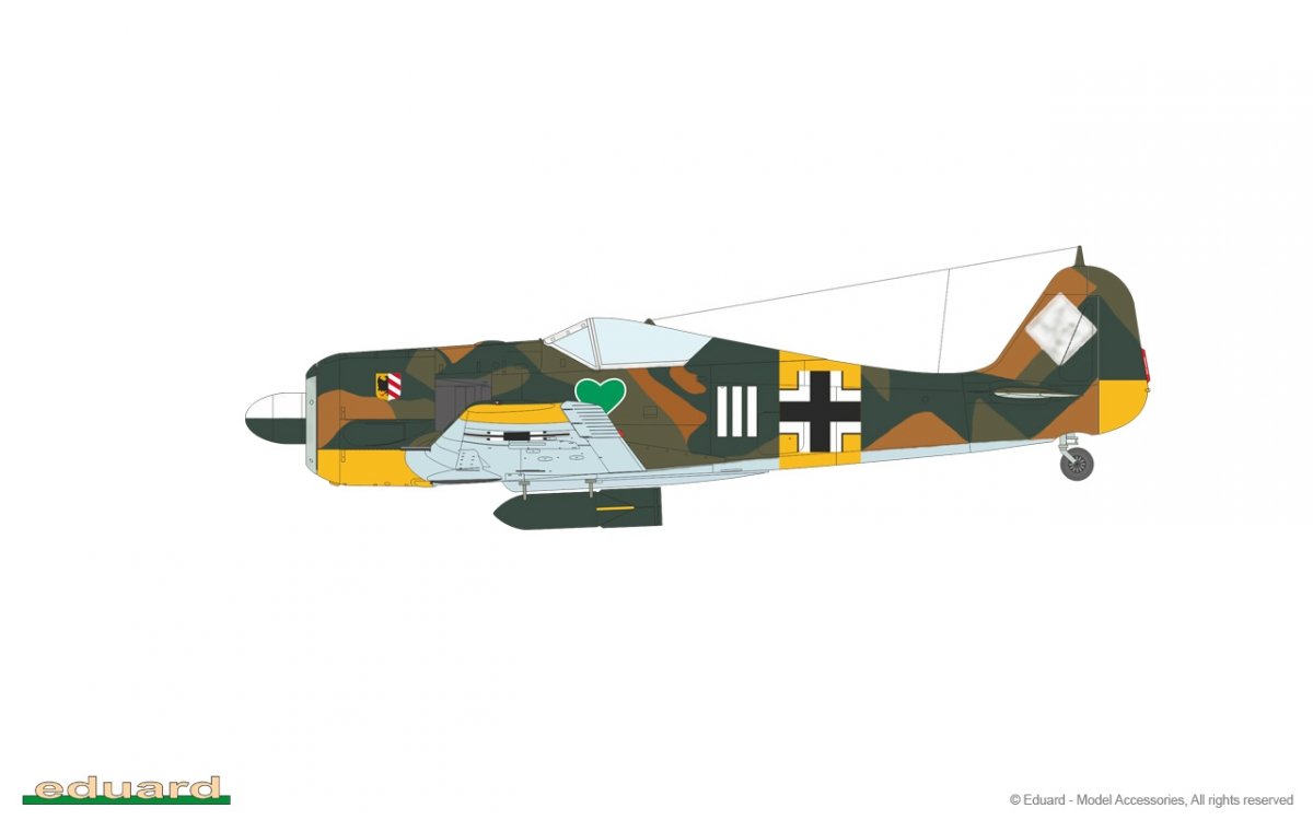 Eduard 84117 Fw 190A-4 w/ engine flaps &amp;amp; 2-gun wings 1/48 – imagen 15