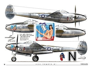 Kagero 15040 Pacific Lightnings Part I (kalkomania) PL/EN – imagen 7