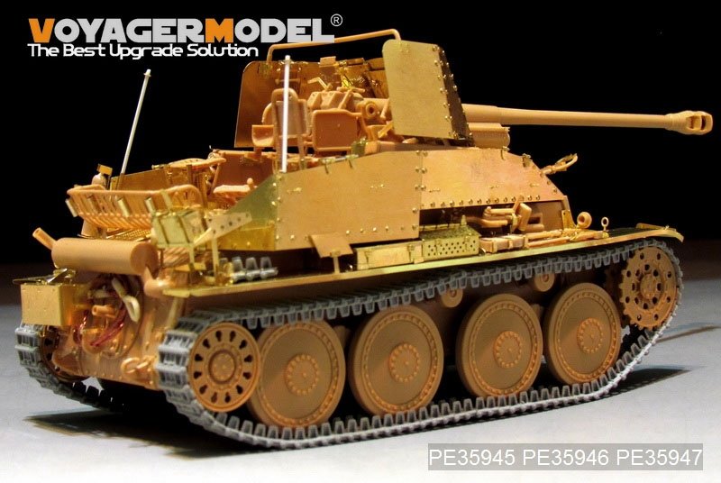 Voyager Model PE35945 WWII German Tank Destroyer Marder III (Sd.Kfz.139)Basic For TAMIYA 35248 1/35 – imagen 4