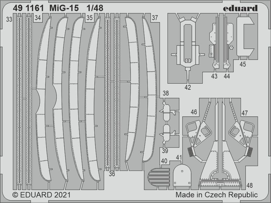 Eduard 491161 MiG-15 HOBBY 2000/ BRONCO 1/48 – imagen 2