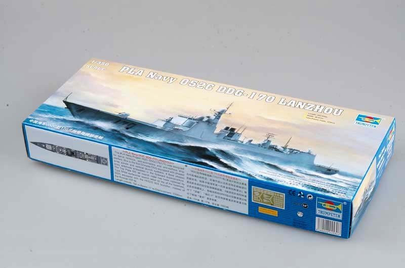 Trumpeter 04530 PLA Navy Type 052C DDG-170 LanZhou 1/350 – Bild 3