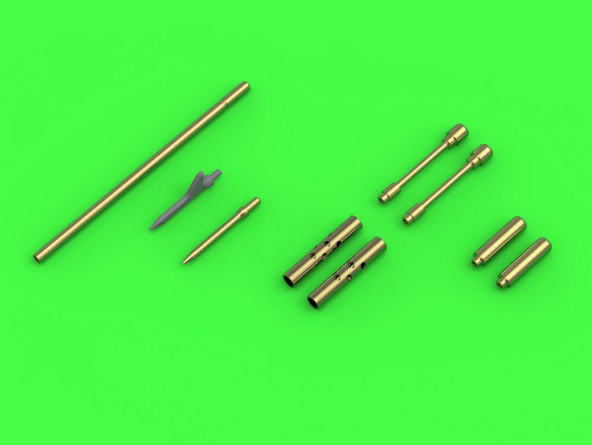 Maquette Master AM-48-169 F4F-3 Wildcat LATE - Mitrailleuses Browning .50 avec orifices de radiateur ronds et deux versions du tube de Pitot au 1/48