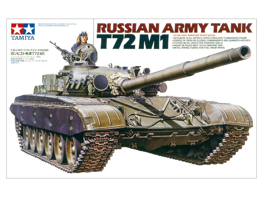 Tamiya 35160 Russian Army T-72M1 Tank 1/35 – immagine 2