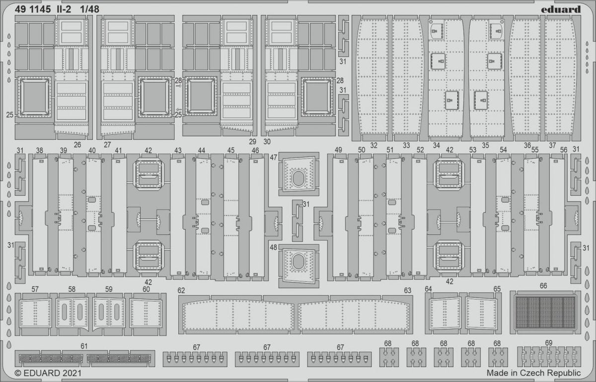 Eduard 491145 Il-2 for ZVEZDA 1/48 – Bild 2