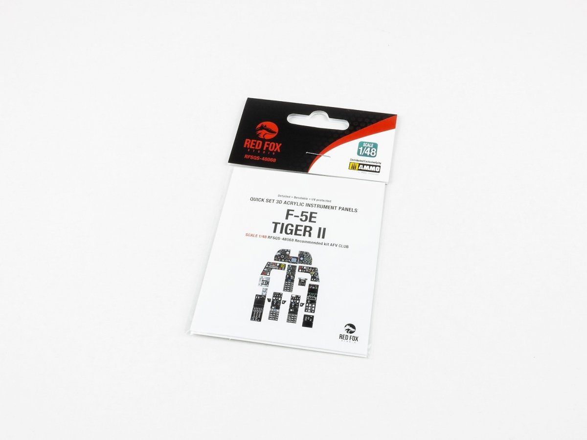 Red Fox Studio QS-48068 F-5E Tiger II AFV Club 1/48 – zdjęcie 2