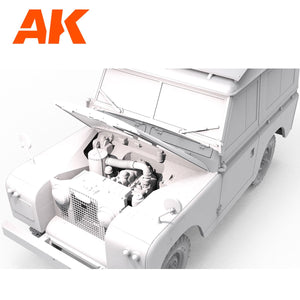 AK Interactive AK35013 LAND ROVER 88 SERIES IIA STATION WAGON 1/35 – imagen 14