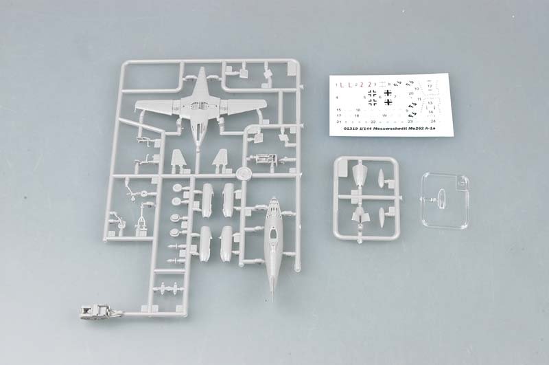 Trumpeter 01319 Messerschmitt Me262A-1a 1/144 – Bild 4
