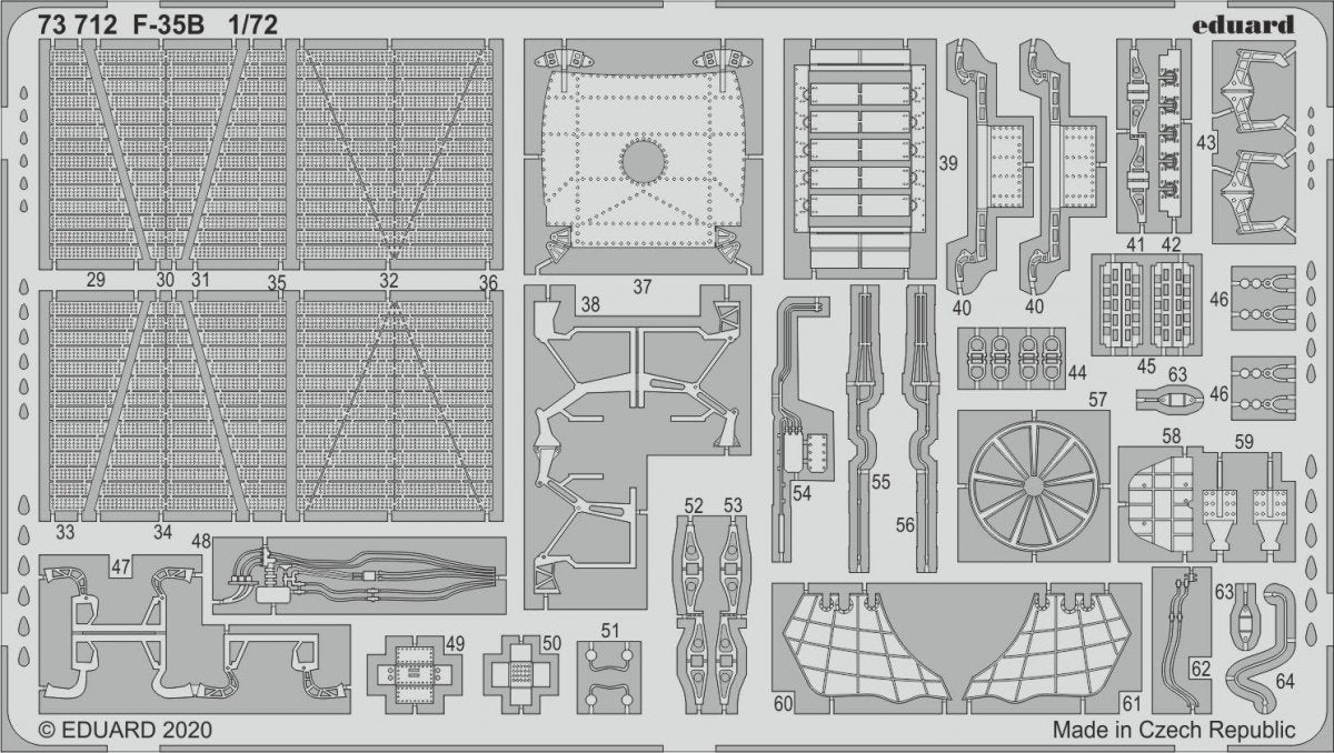 Eduard 73712 F-35B for ACADEMY 1/72 – Bild 2