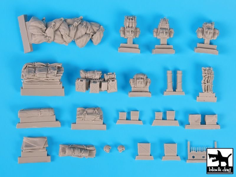 Black Dog T35172 M 551 Sheridan Gulf War accessories set 1/35 – imagen 6