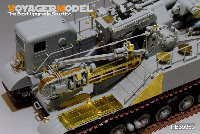 Voyager Model PE35963 Modern Soviet 2A3 Kondensator 2P 406mm S.P.H Upgrade set For TRUMPETER 09529 1/35 – imagen 16