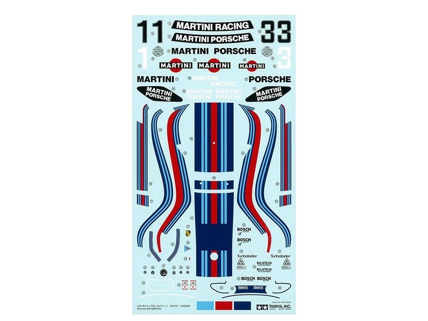 Tamiya 20070 PORSCHE 935 MARTINI 1/20 – zdjęcie 6