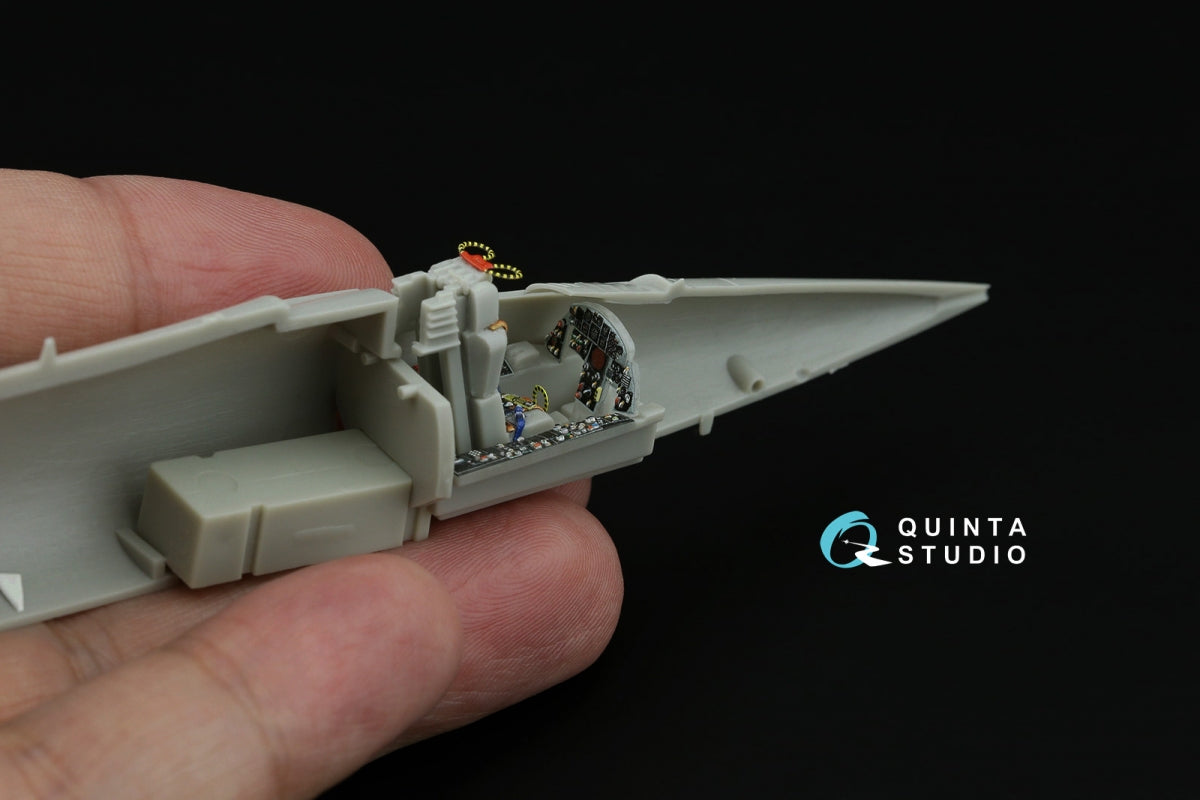 Intérieur imprimé en 3D et coloré sur papier décalcomanie Quinta Studio QD72101 F-104S (Hasegawa) 1/72 – image 11