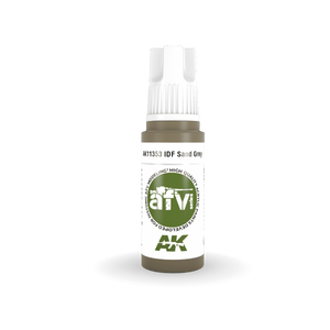 AK Interactive AK11353 IDF Sand Grey 1970s-1980s 17ml – zdjęcie 2