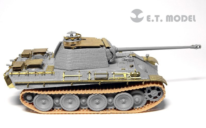 E.T. Model E72-010 WWII German Panther G Anti Aircraft Armour For DRAGON Kit 1/72 – imagen 3