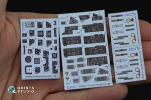 Quinta Studio QD48231 F-14A Late 3D-Printed &amp;amp; coloured Interior on decal paper (for Tamiya kit) 1/48 – imagen 2