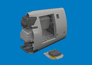 Eduard 6481066 P-40E radio compartment PRINT Eduard 1/48 – imagen 2