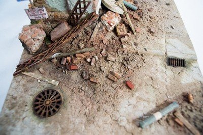 RT-Diorama 35589 Round manhole cover 1/35 – zdjęcie 3