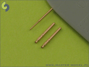 Master AM-72-011 Bf 109 G5 - G14, K armament set (MG 131 tips) &amp;amp; Pitot Tube – imagen 2