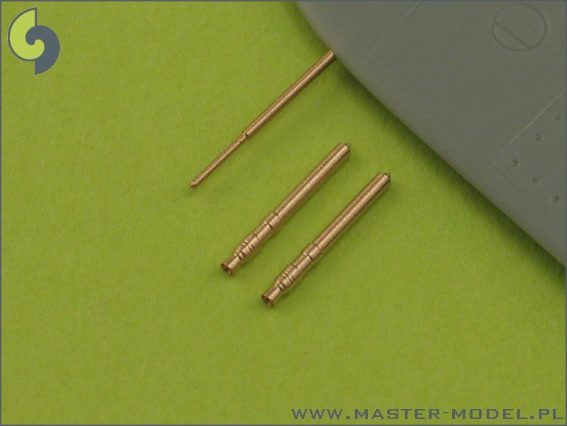Master AM-72-011 Bf 109 G5 - G14, K armament set (MG 131 tips) &amp;amp; Pitot Tube – imagen 2