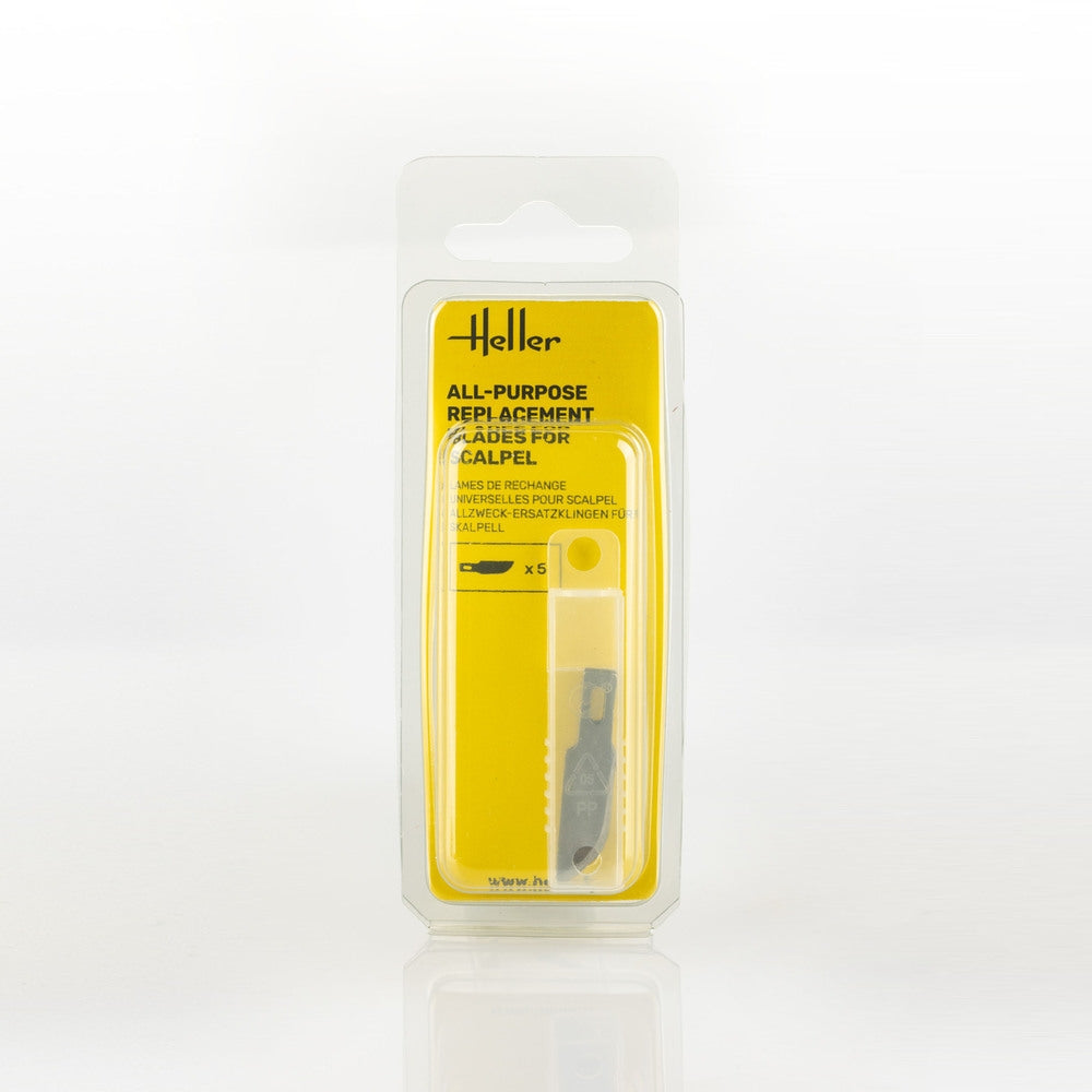 Heller 99007 All-purpose replacement blades for scalpel (5 pieces) – immagine 2