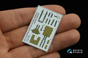 Intérieur coloré imprimé en 3D sur papier décalcomanie pour Eurofighter biplace Quinta Studio QD48307 (Revell) 1/48 – image 3
